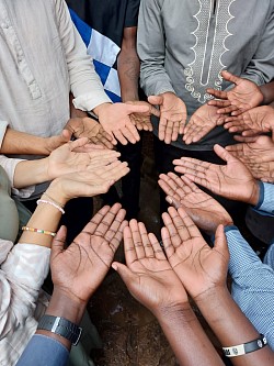When we work together we can make a change in this world